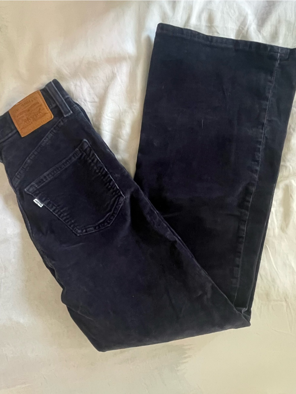 Levi's Navy Corduroy Jeans